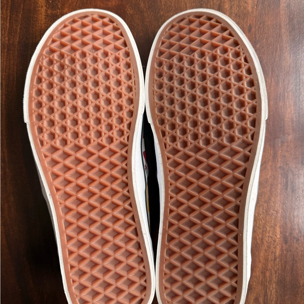 Vans Multi-Color Checkerboard Slip-On Sneakers - Picture 2 of 10